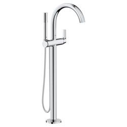 Single Handle Lever Floor Mount Filler in StarLight® Chrome