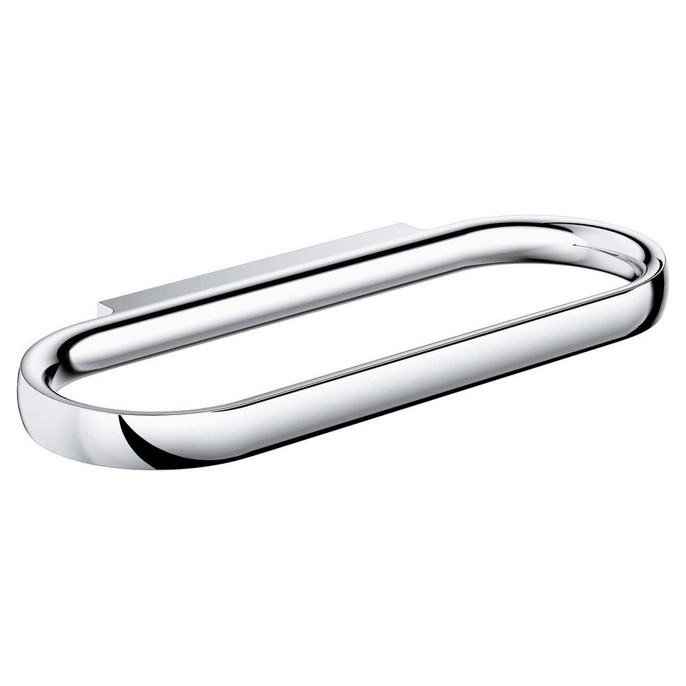 GROHE StarLight&reg; Chrome Oval Closed Towel Ring 