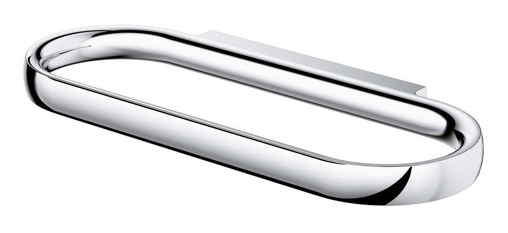 GROHE StarLight&reg; Chrome Oval Closed Towel Ring 