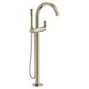 GROHE Brushed Nickel Single Handle Lever Floor Mount Filler 