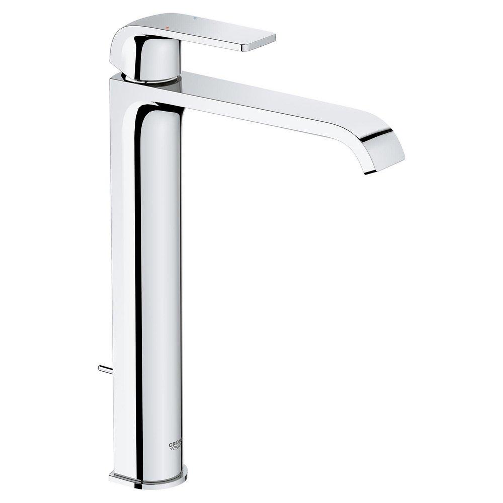 GROHE StarLight&reg; Chrome Single Handle Vessel Filler Bathroom Sink Faucet 
