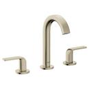 GROHE Brushed Nickel Two Handle Widespread Bathroom Sink Faucet 
