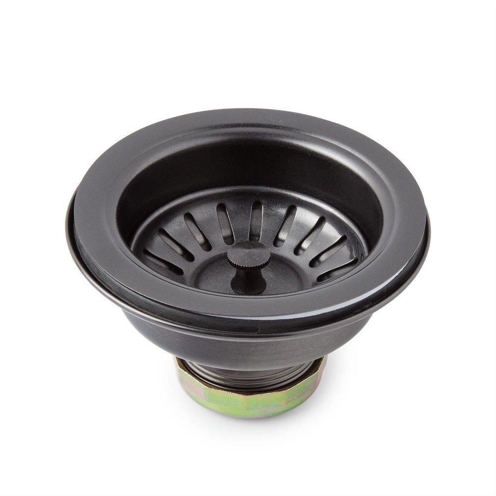 Signature Hardware Gunmetal/Black Basket Strainer 