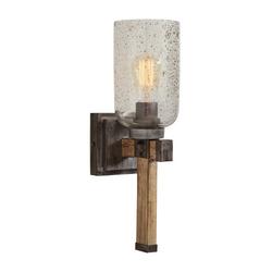 100W 1-Light Medium E-26 Incandescent Wall Sconce in Urban Wash
