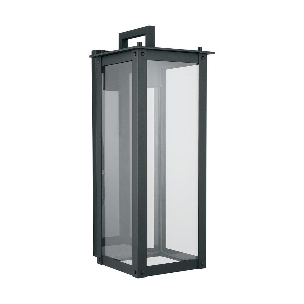 Capital Lighting Black 7W 1-Light GU10 LED Outdoor Wall Sconce 