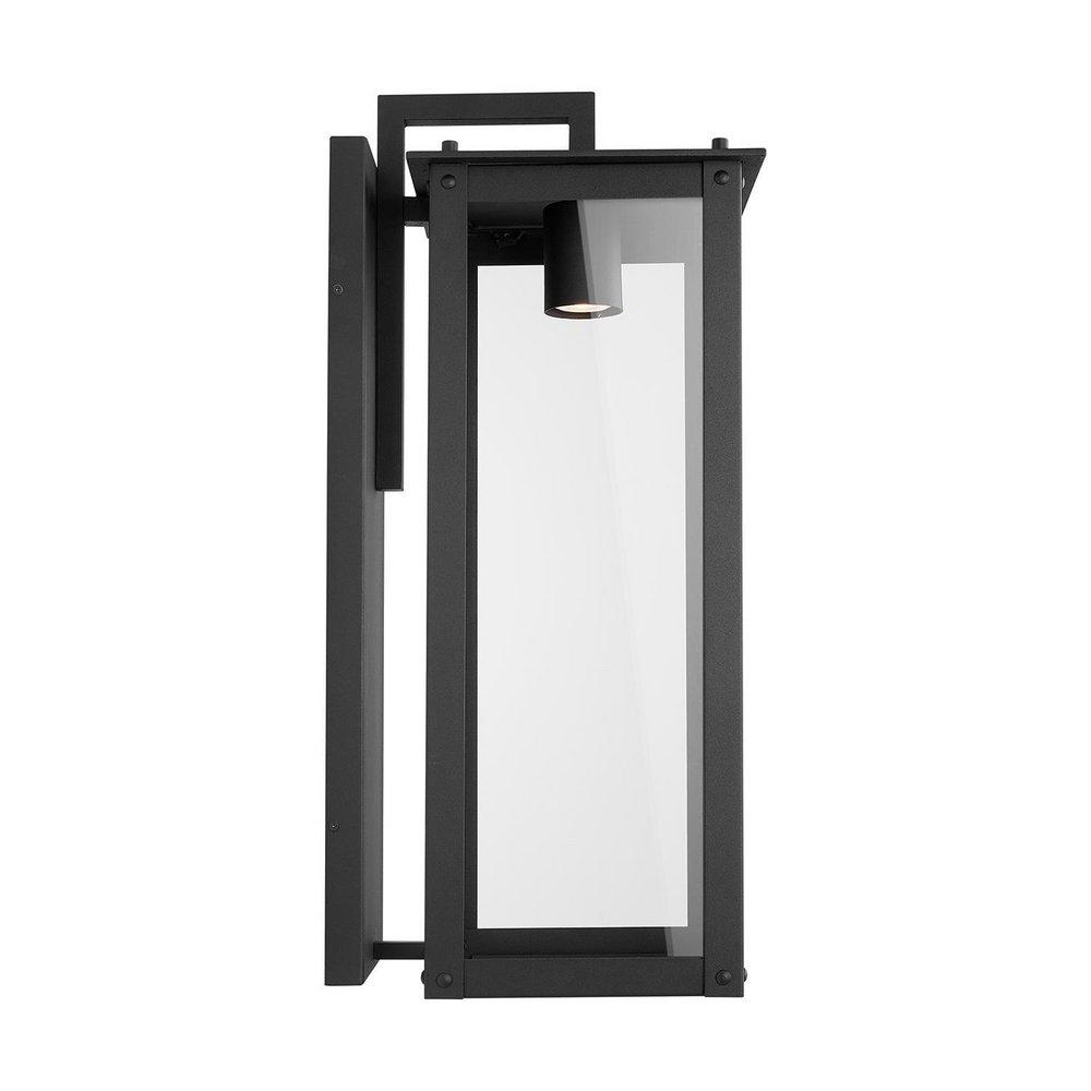 Capital Lighting Black 7W 1-Light GU10 LED Outdoor Wall Sconce 