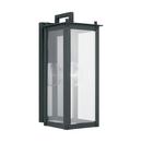 Capital Lighting Black 100W 1-Light Medium E-26 Incandescent Outdoor Wall Sconce 