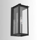 Capital Lighting Black 100W 1-Light Medium E-26 Incandescent Outdoor Wall Sconce 