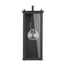 Capital Lighting Black 100W 1-Light Medium E-26 Incandescent Outdoor Wall Sconce 