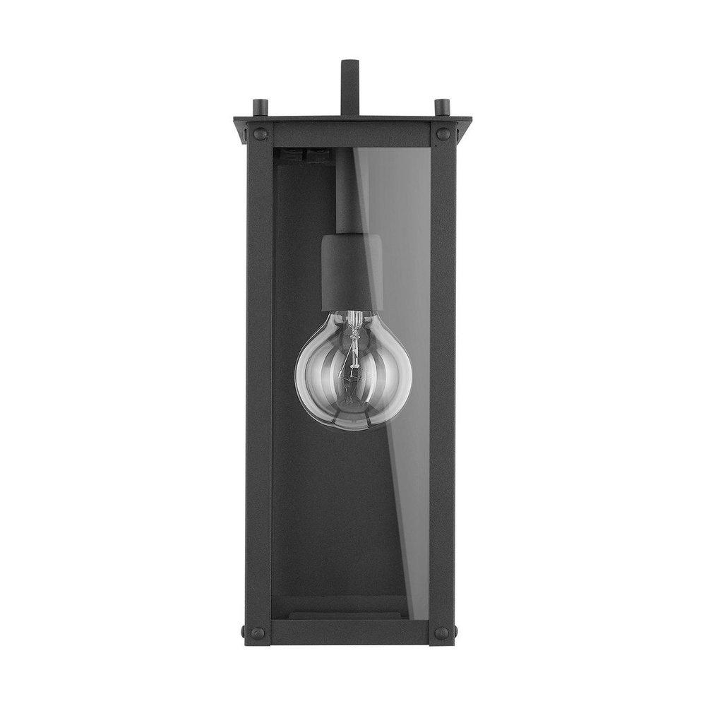 Capital Lighting Black 100W 1-Light Medium E-26 Incandescent Outdoor Wall Sconce 