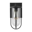 Capital Lighting Black 100W 1-Light Medium E-26 Incandescent Outdoor Wall Sconce 