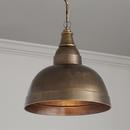 Capital Lighting Oxidized Brass 17 in. 100W 1-Light Medium E-26 Incandescent Pendant 