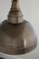 Capital Lighting Oxidized Brass 17 in. 100W 1-Light Medium E-26 Incandescent Pendant 