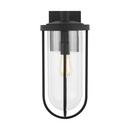Capital Lighting Black 100W 1-Light Medium E-26 Incandescent Outdoor Wall Sconce 