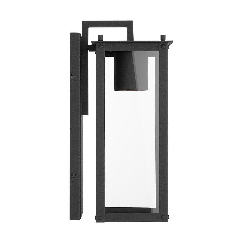 Capital Lighting Black 7W 1-Light GU10 Integrated LED Outdoor Wall Sconce 