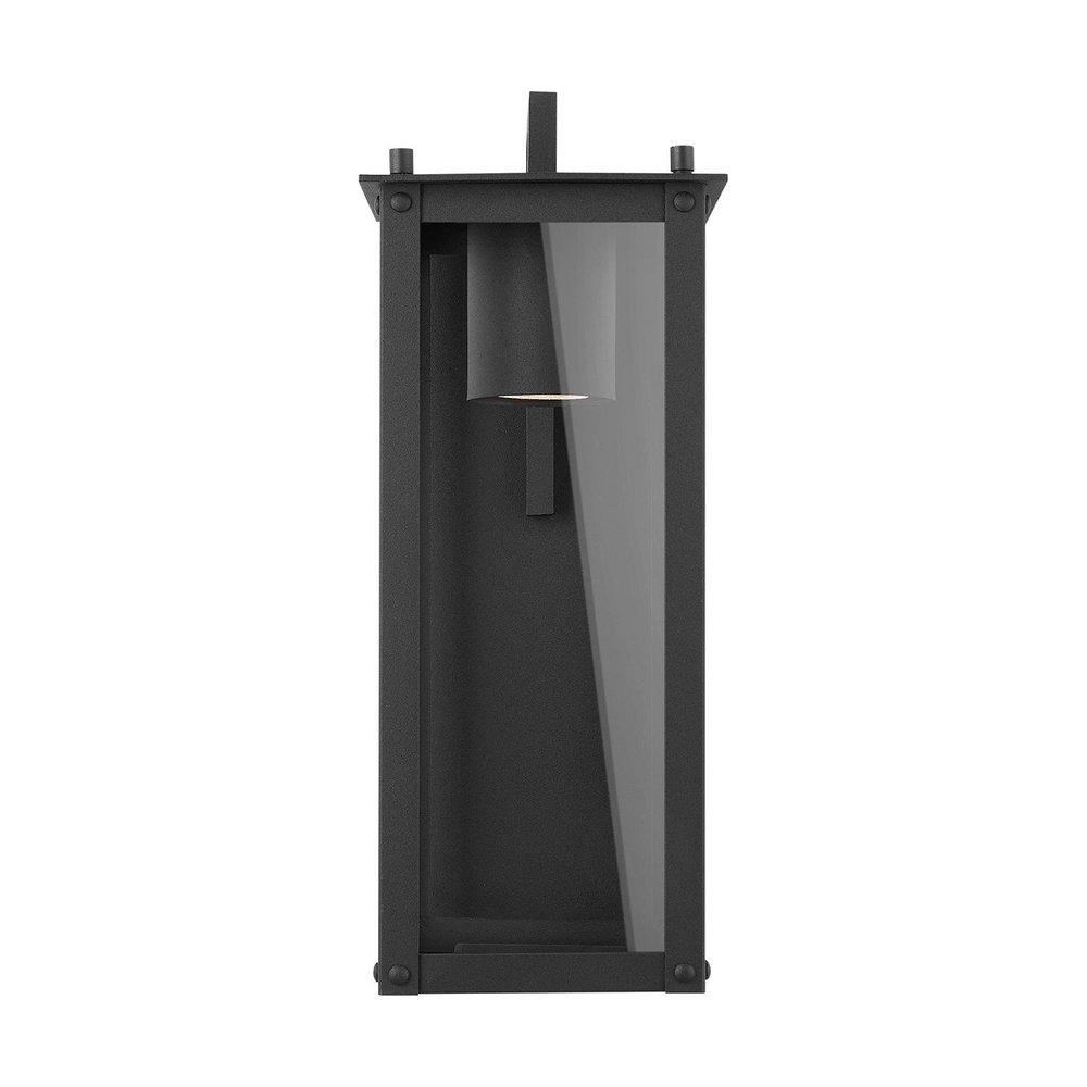 Capital Lighting Black 7W 1-Light GU10 Integrated LED Outdoor Wall Sconce 