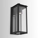 Capital Lighting Black 7W 1-Light GU10 Integrated LED Outdoor Wall Sconce 