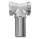 Dearborn Chrome 20 ga Slip-Joint Baffle Tee and Tailpiece in Chrome 