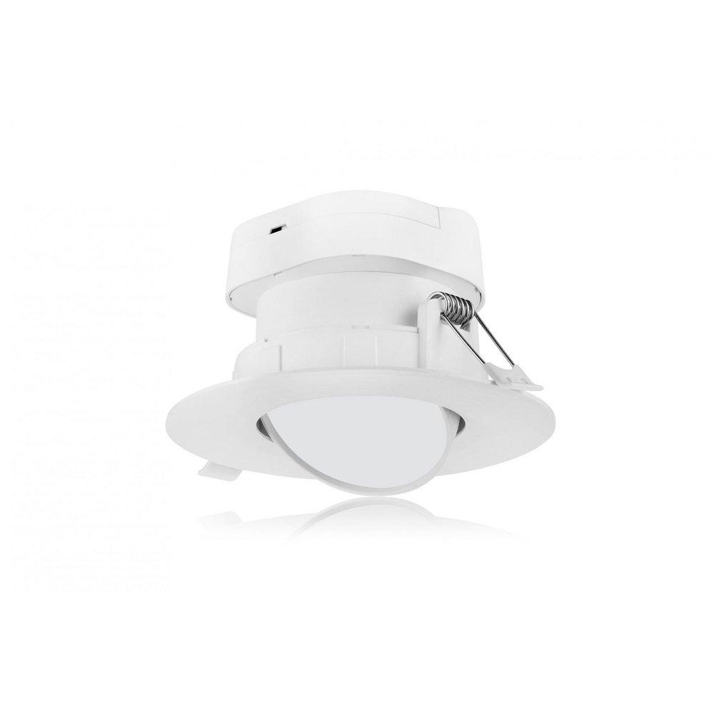 SATCO White 3-1/4 x 5-18/25 in. 7W LED Recessed Mount Down Lighting 