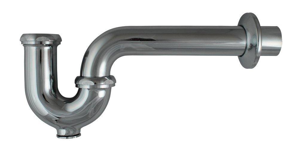 Dearborn Polished Chrome Brass P-Trap 