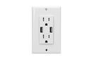 15A 125V Receptacle in White (Pack of 10)