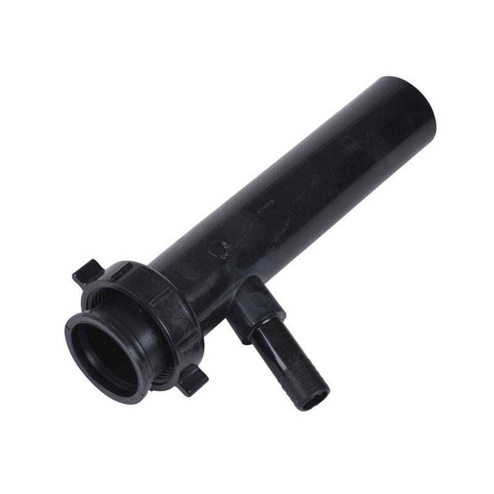 Dearborn Black 8 in. Branch Tailpiece in Black 