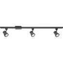 Progress Lighting Black 28.5W 3-Light Integrated LED Track Kit 