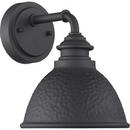 Progress Lighting Black 100W 1-Light Medium E-26 Incandescent Outdoor Wall Sconce 