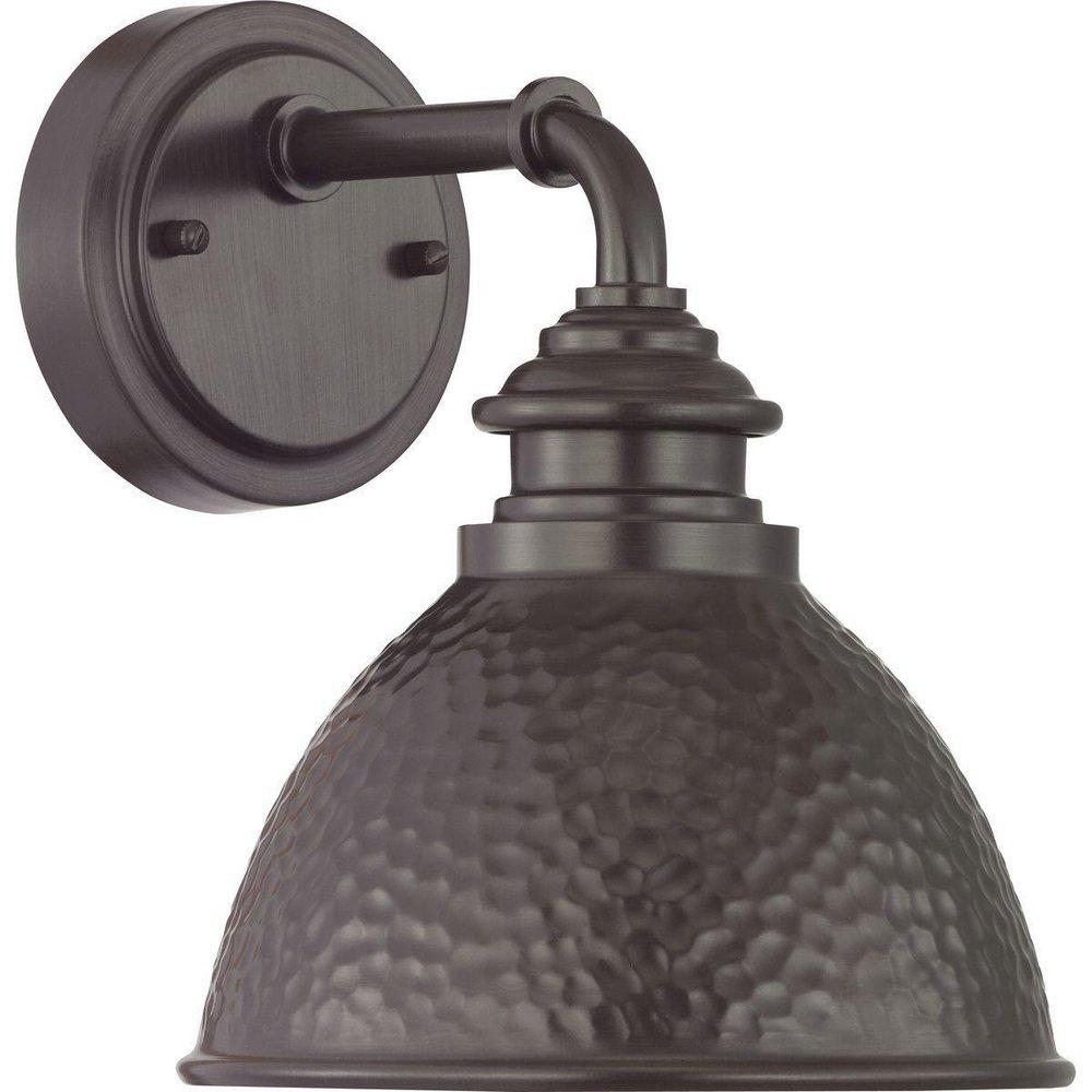 Progress Lighting Antique Bronze 100W 1-Light Medium E-26 Incandescent Outdoor Wall Sconce 