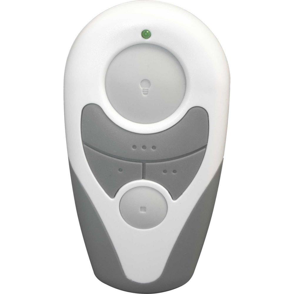Progress Lighting White Ceiling Fan and Light Universal Remote Control 