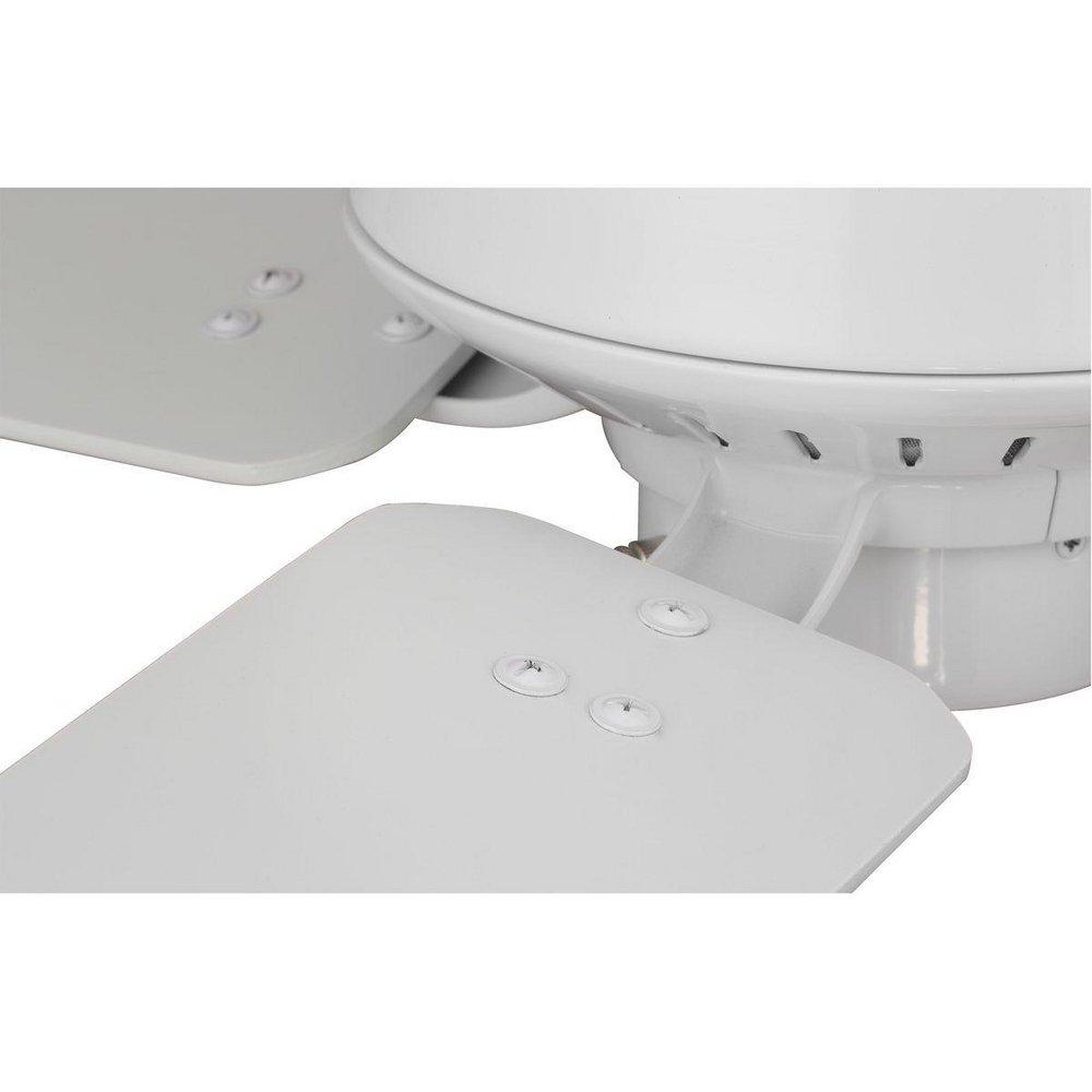 Progress Lighting White 24W 4-Blade Ceiling Fan 