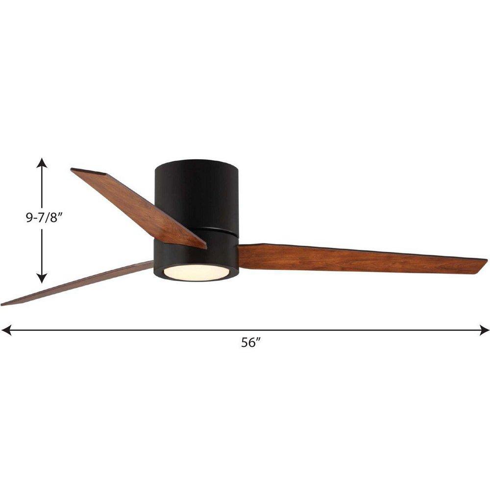 Progress Lighting Architectural Bronze 56 in. Ceiling Fan 