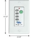 Progress Lighting White Wall Control 