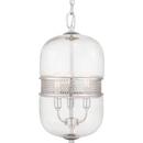 Progress Lighting Polished Chrome 9 in. 60W 3-Light Candelabra E-12 Incandescent Pendant 