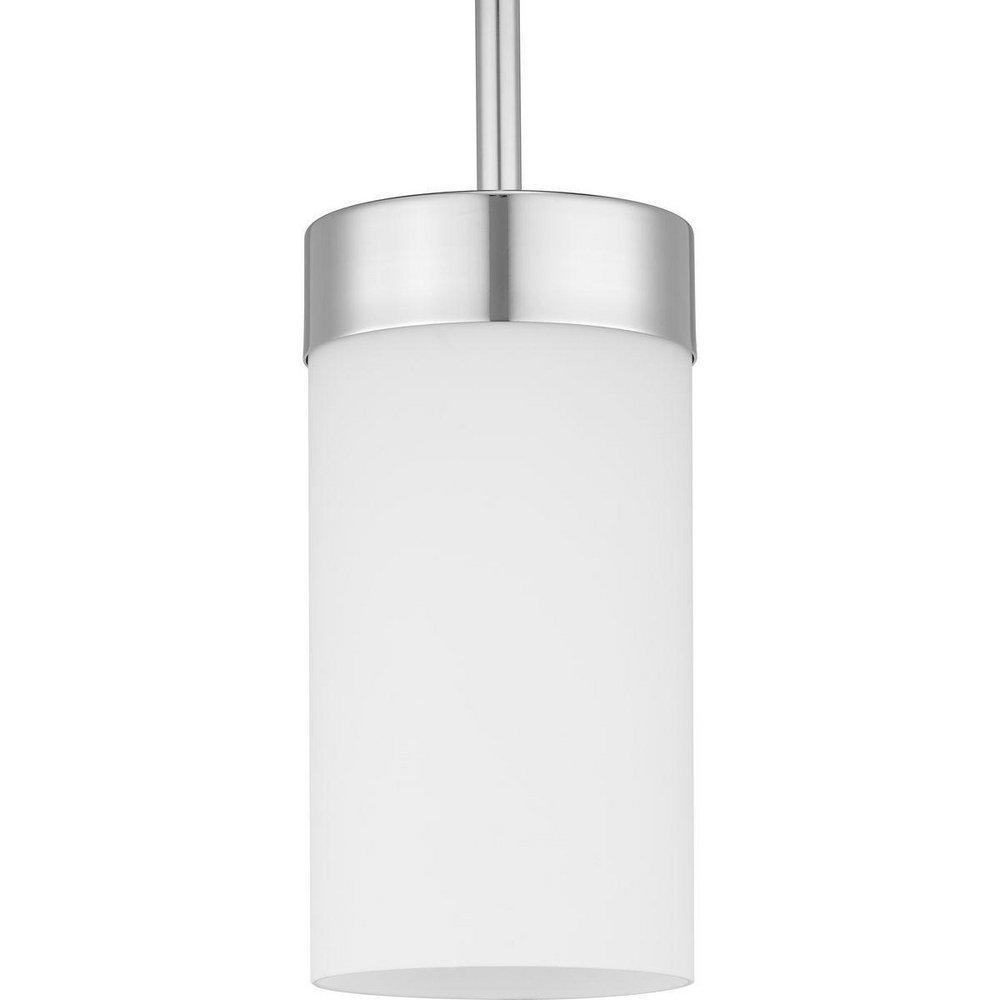 Progress Lighting Polished Chrome 5-1/8 in. 75W 1-Light Medium E-26 Incandescent Pendant 