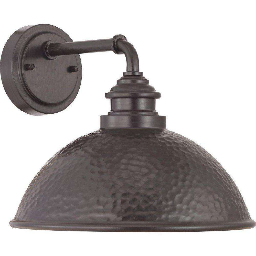 Progress Lighting Antique Bronze 100W 1-Light Medium E-26 Incandescent Outdoor Wall Sconce 
