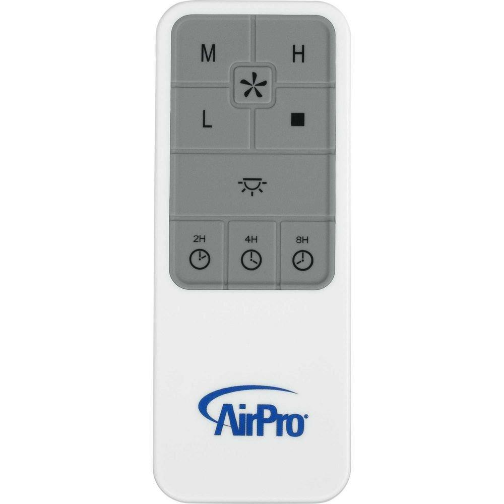 Progress Lighting White 3-Speed Ceiling Fan and Light Universal Remote Control 
