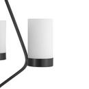 Progress Lighting Matte Black 3 Light 21-3/4 in. Chandelier 