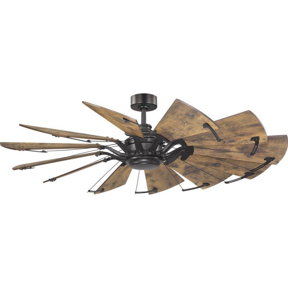 Progress Lighting Architectural Bronze 60 in. 32W Ceiling Fan 