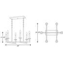 Progress Lighting Graphite GRAH 6 60W INCAND CAND CHAND 