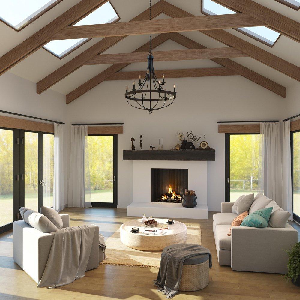 Progress Lighting Graphite 60W 9-Light Candelabra E-12 Incandescent Chandelier 