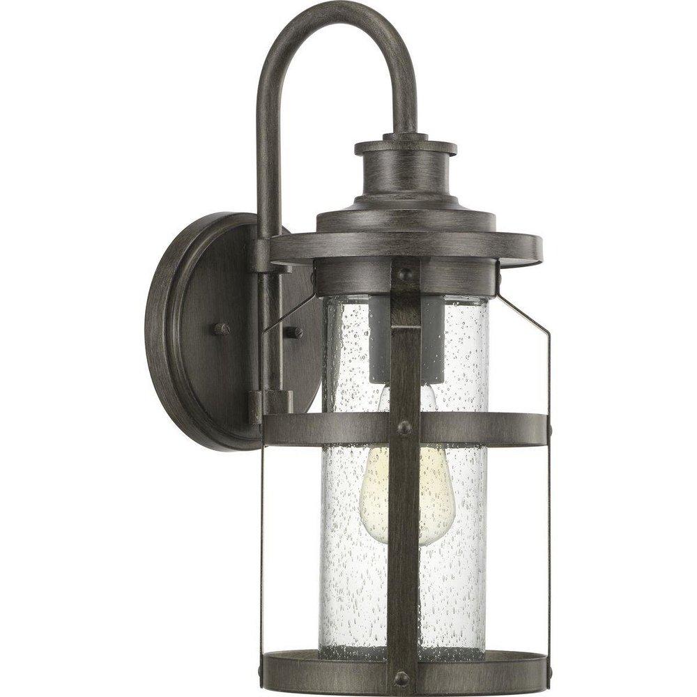 Progress Lighting Antique Pewter 100W 1-Light 18-1/8 in. Outdoor Wall Sconce 