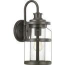Progress Lighting Antique Pewter 100W 1-Light 18-1/8 in. Outdoor Wall Sconce 