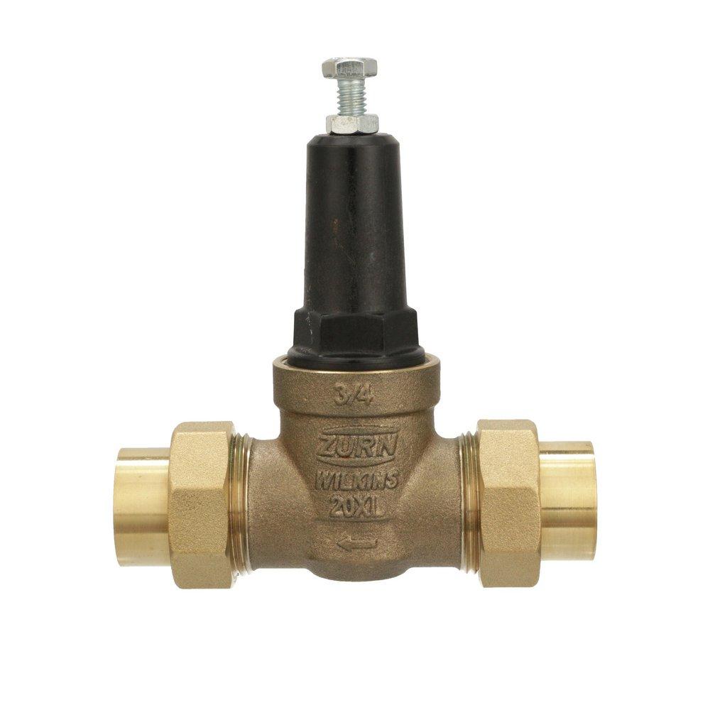 Zurn Wilkins Rough Bronze LF 3/4 PRV 25-75 DBL FNPT X FNPT 