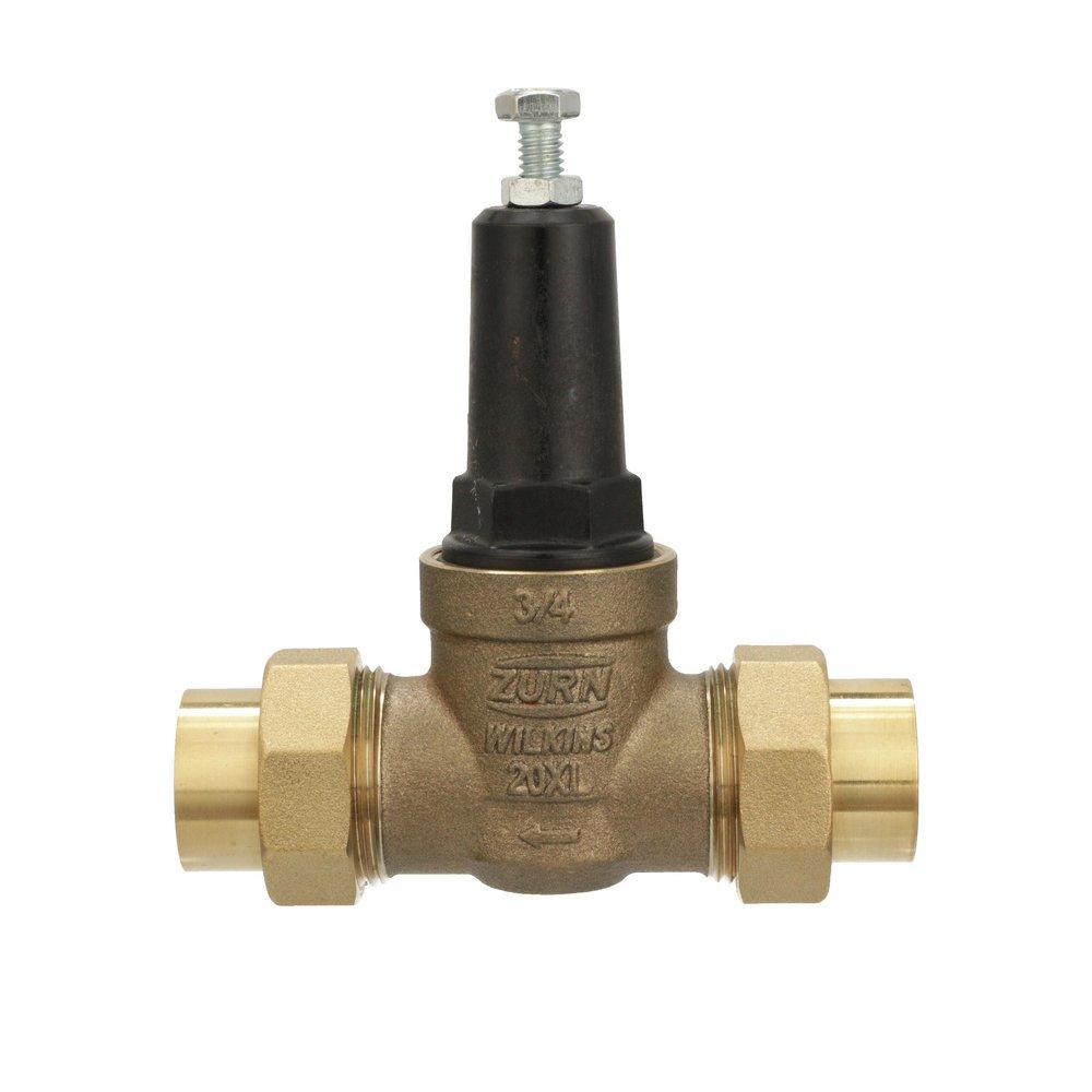 Zurn Wilkins Rough Bronze LF 3/4 PRV 25-75 DBL FNPT X FNPT 
