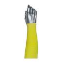 18 in. Plastic Reusable Glass, Metal Stamping, Sheet Metal, Automotive, Food Applications, Electrical and Light Heat Protection Sleeve in Yellow