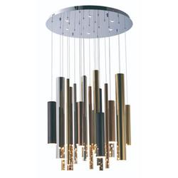 2668W 29-Light LED Pendant in Multi-Plated