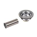 3-1/2 in. Stainless Steel Basket Strainer with Met Post in Copper