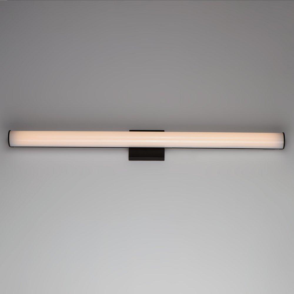 Maxim Lighting&reg; Black 24W 1-Light Integrated LED Vanity Fixture 