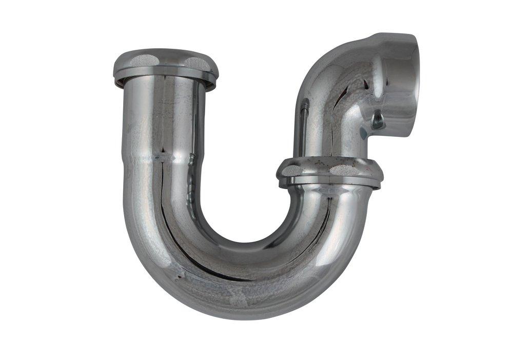 Dearborn Polished Chrome 1-1/2 in. Sink Trap 